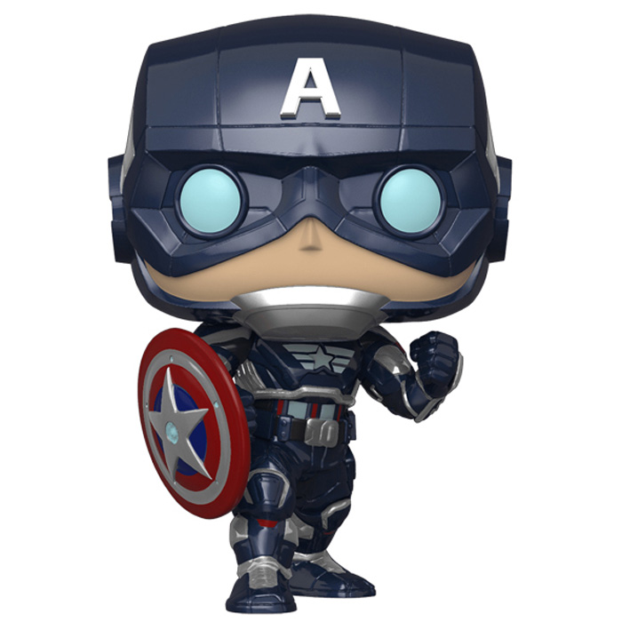 Figurine Pop Captain America Gamerverse (Avengers video game)