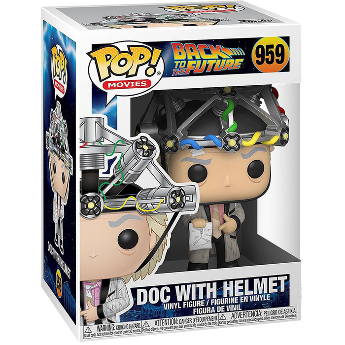 Figurine Pop! Vinyl Retour vers le Futur Dr. Emmet Brown multicolore, en  plastique, fabricant: FUNKO. Emballage cadeau. - Cdiscount Jeux - Jouets