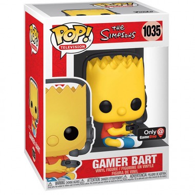 Figurine Pop Gamer Bart (The Simpsons)