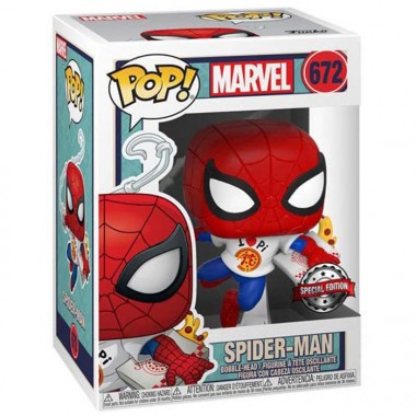 Figurine Pop Spider-Man I love Pi (Marvel)