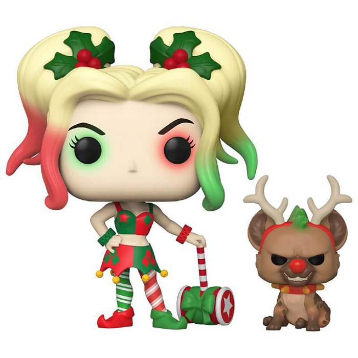 Figurine Pop Harley Quinn and Little Helper (DC Comics)