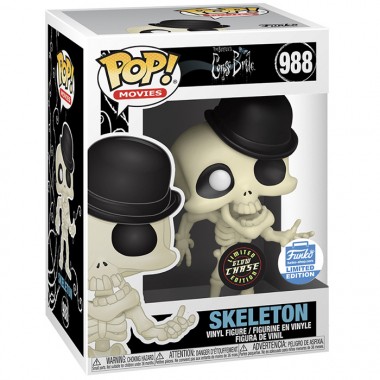Figurine Pop Skeleton glows in the dark (Corpse Bride)