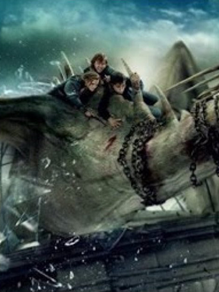 Figurine Pop ! Harry Potter : Harry, Ron, Hermione sur le Dragon