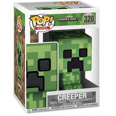Figurine Pop Creeper (Minecraft)
