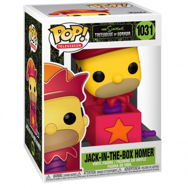 Figurine Pop Jack-in-the-box Homer (The Simpsons)
