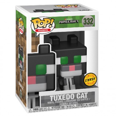 Figurine Pop Tuxedo Cat (Minecraft)