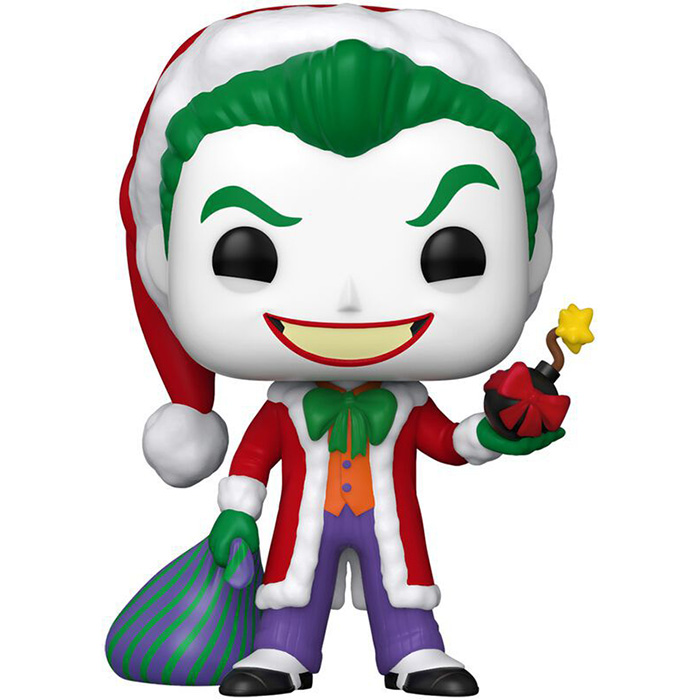 Figurine Pop The Joker as Santa (DC Comics)