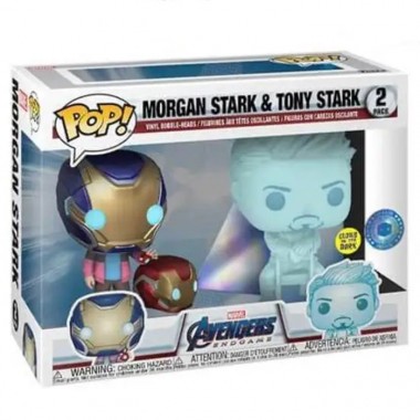 Figurine Pop Morgan et Tony Stark (Avengers Endgame)
