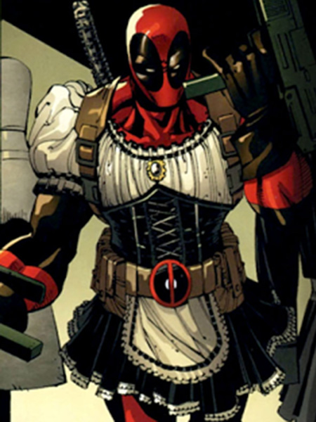 Pop! Deadpool As French Maid