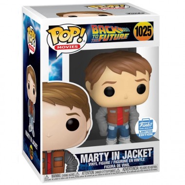 Figurine Pop Marty in jacket (Retour Vers Le Futur)