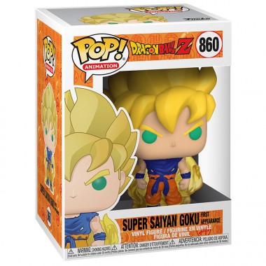 Figurine Pop Super Saiyan Goku first appearance (Dragon Ball Z)