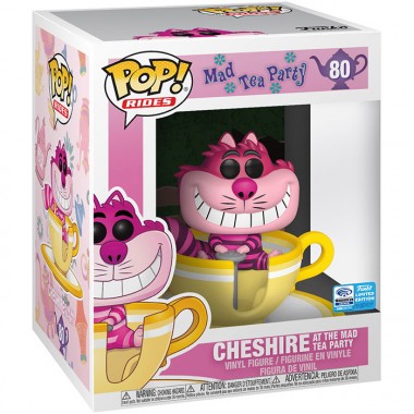 Figurine Pop Cheshire Cat Tea Party Anniversaire Disneyland Resort (Alice Au Pays Des Merveilles)