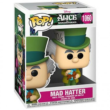 Figurine Pop Mad Hatter avec tasse (Alice Au Pays Des Merveilles)