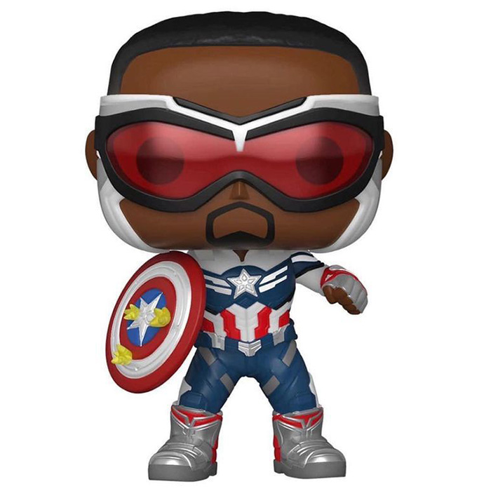 Figurine Pop Captain America combat (The Falcon And The Winter Soldier)