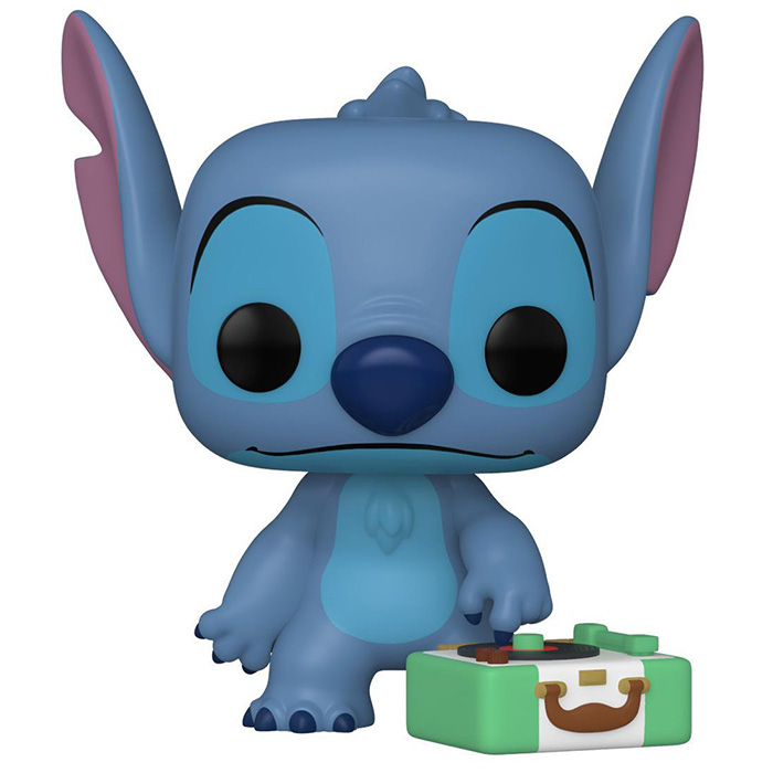 Figurine Pop Stitch with record player (Lilo & Stitch)