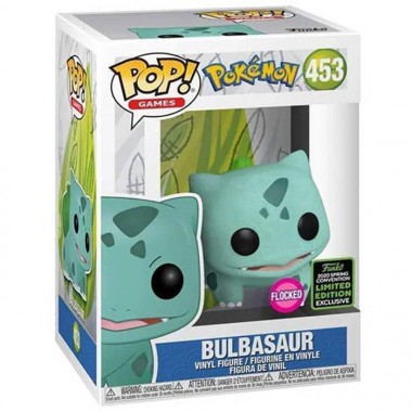 Figurine Pop Bulbasaur flocked (Pokemon)