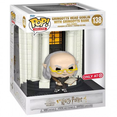 Figurine Pop Gringotts Head Goblin with Gringotts Bank (Harry Potter)