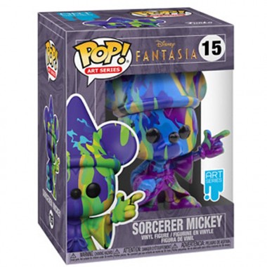 Figurine Pop Sorcerer Mickey Art Series (Fantasia)