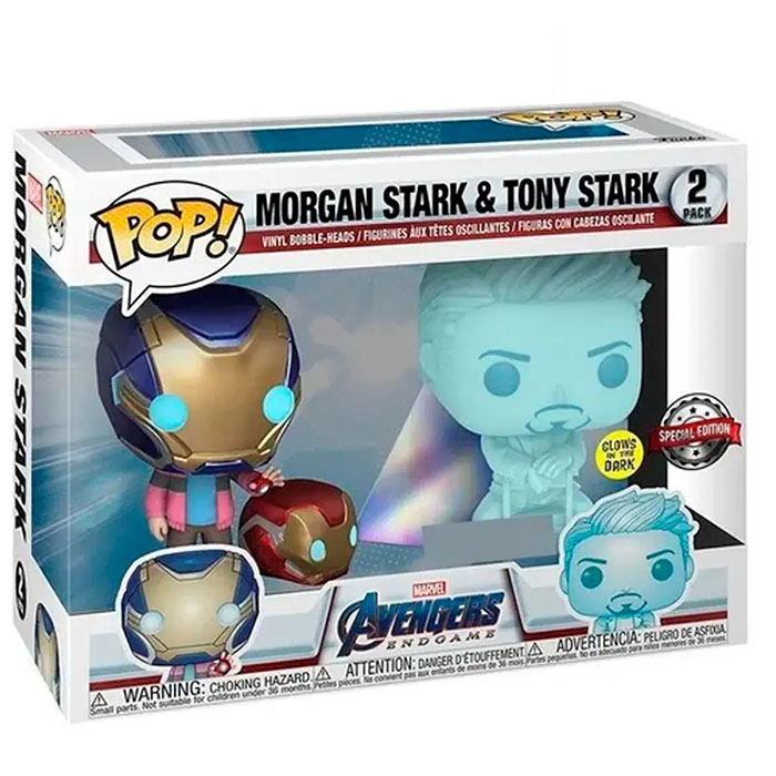 Figurine Pop Morgan Stark & Tony Stark (Avengers Endgame)