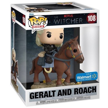 Figurine Pop Geralt and Roach (The Witcher)