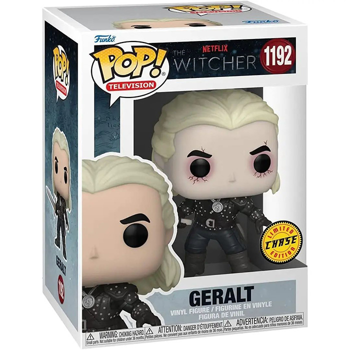 Figurine Pop Geralt chase (The Witcher)