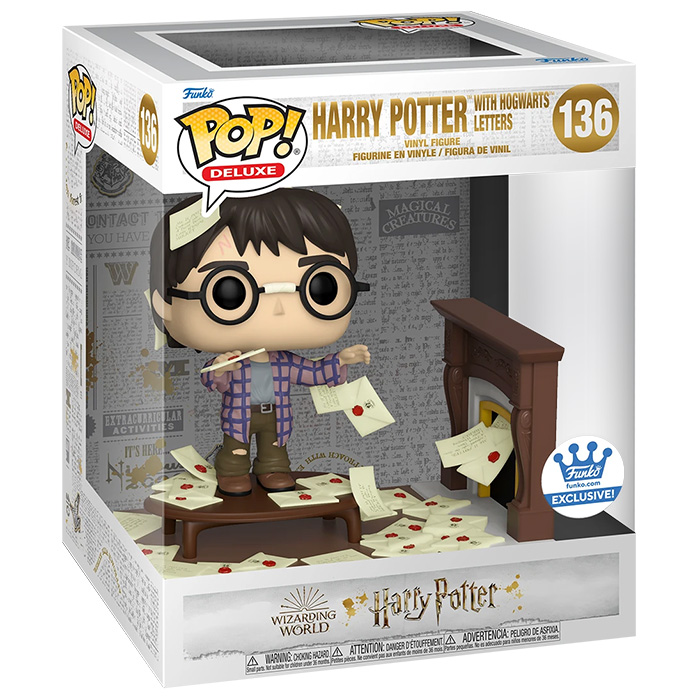 Figurine Pop Harry Potter with Hogwarts Letters (Harry Potter)
