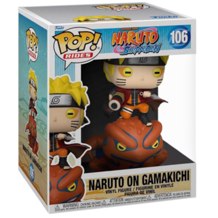 Figurine Pop Naruto on Gamakichi (Naruto Shippuden)