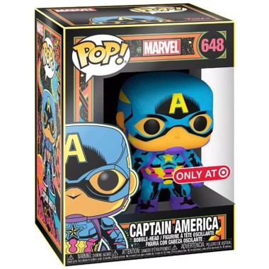 Figurine Pop Captain America Black Light (Captain America)