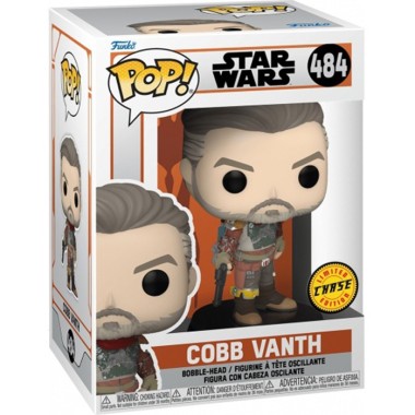 Figurine Pop Cobb Vanth unmasked chase (Star Wars The Mandalorian)