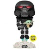 Figurine Pop Dark Trooper with Grogu (Star Wars The Mandalorian)