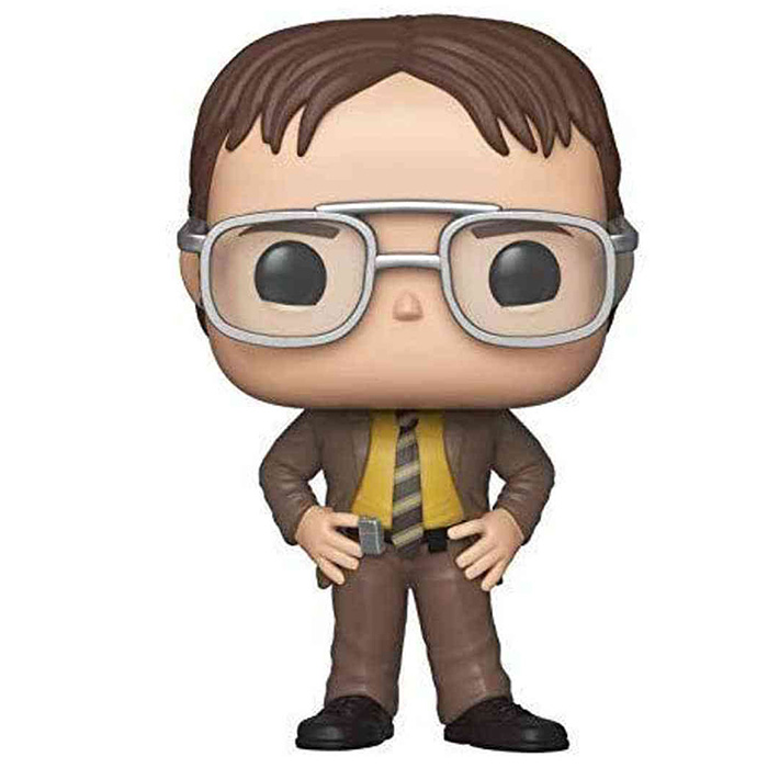 Figurine Pop Dwight Schrute main sur les hanches (The Office)