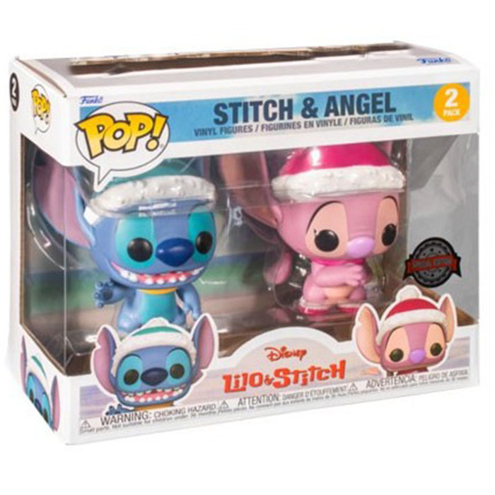 Figurine Pop Stitch & Angel Holidays (Disney)