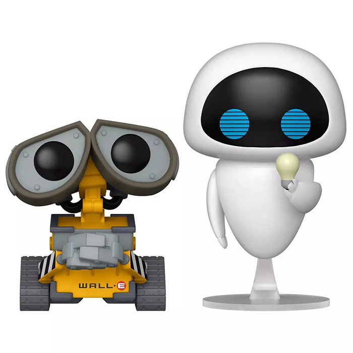 Figurines Pop Wall-E & Eve Lightbulb (Wall-E)