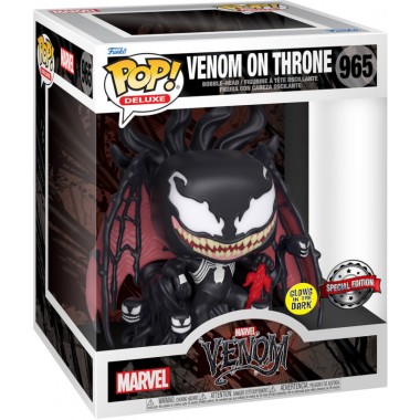 Figurine Pop Venom on Throne (Venom)