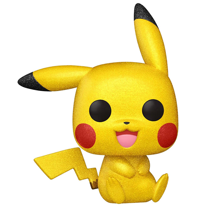 Figurine Pop Pikachu seated diamond (Pokemon)