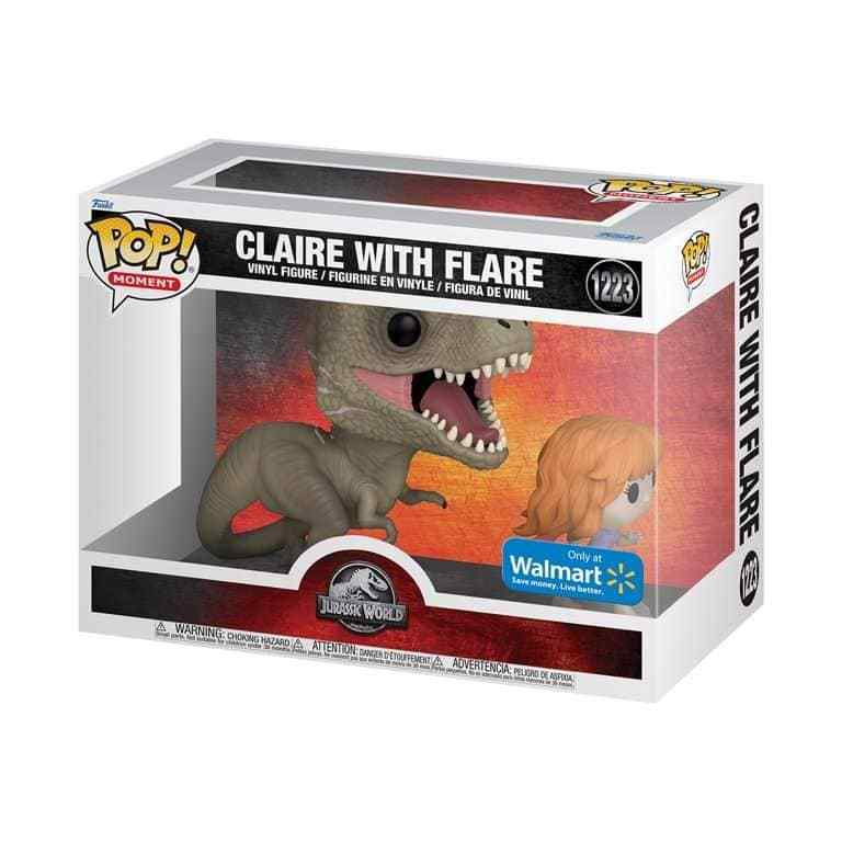 Figurine Pop Claire with Flare (Jurassic World)