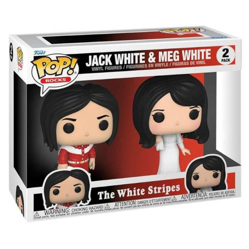 Figurines Pop Jack White & Meg White (The White Stripes)