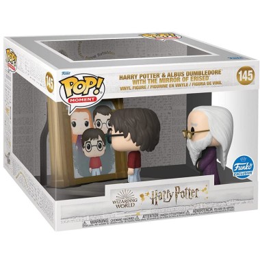 Figurines Pop Albus Dumbledore & Harry Potter with The Mirror of Erised (Harry Potter)