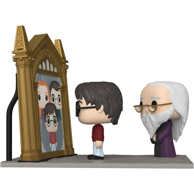 Figurines Pop Albus Dumbledore & Harry Potter with The Mirror of Erised (Harry Potter)