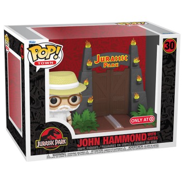 Figurine Pop John Hammond with gates (Jurassic Park)