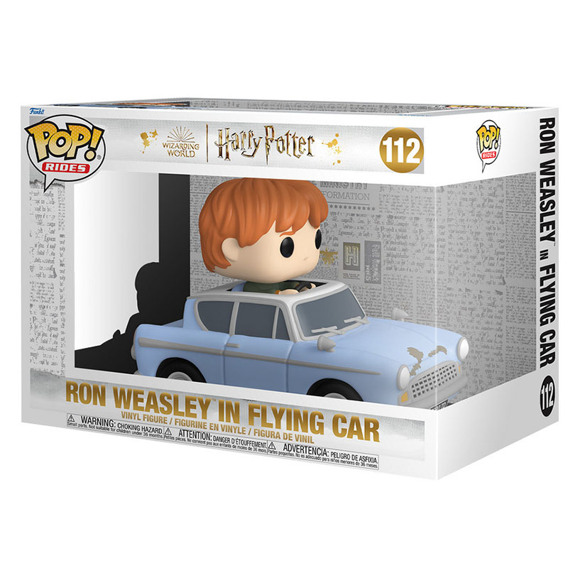 Figurine Pop Ron with Flying Car (Harry Potter)