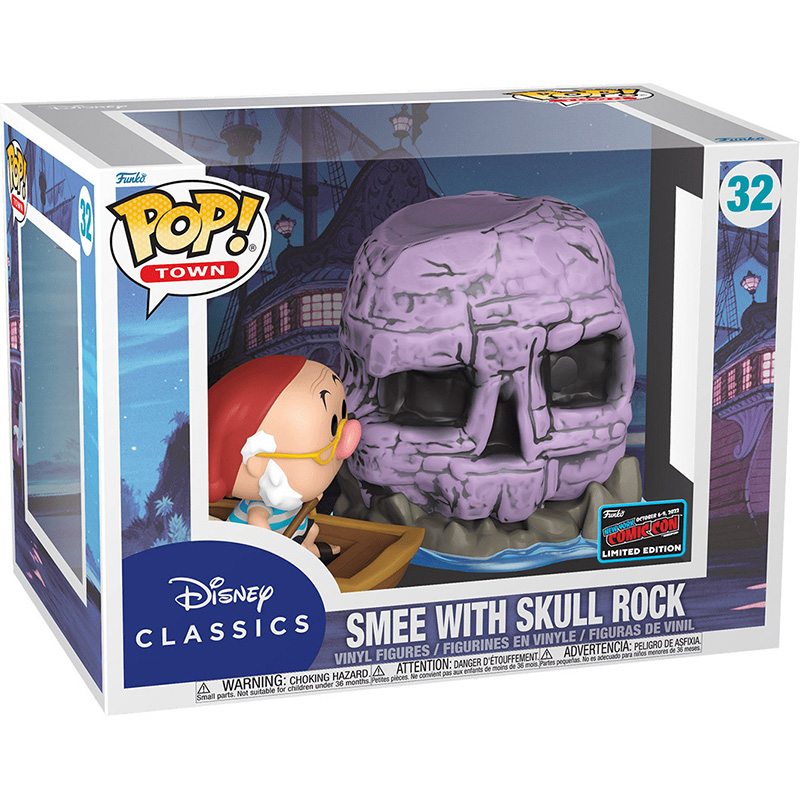Figurine Pop Smee with Skull Rock (Peter Pan)