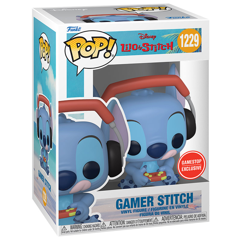 Figurine Pop Gamer Stitch (Lilo & Stitch)