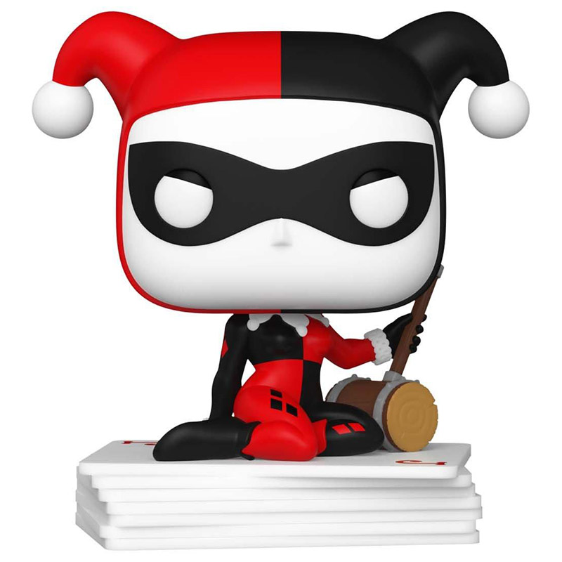 Figurine Pop Harley Quinn with Cards (DC Comics)