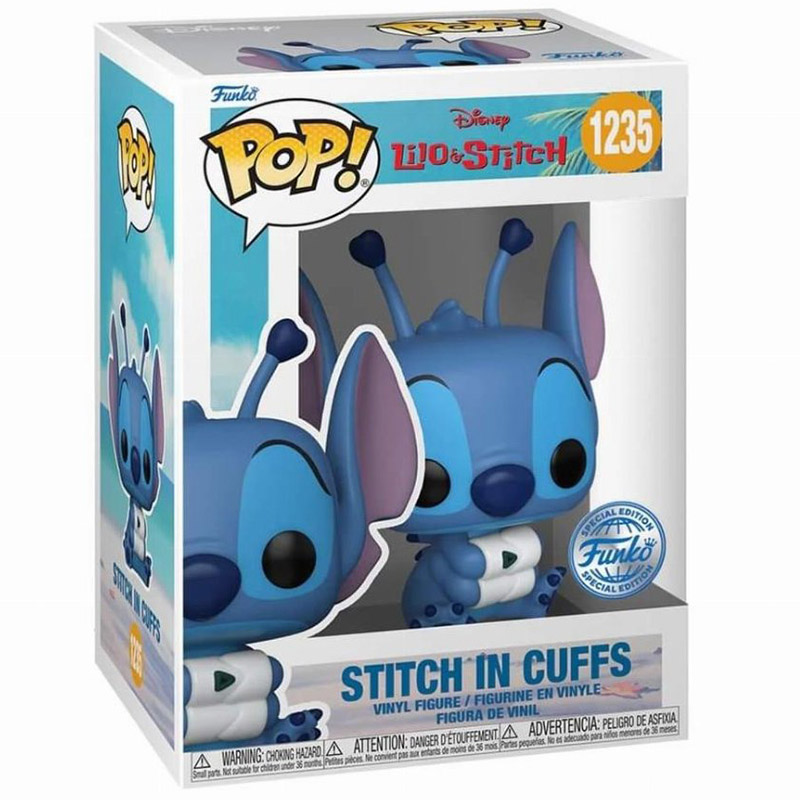 Figurine Pop Stitch in cuffs (Lilo & Stitch)