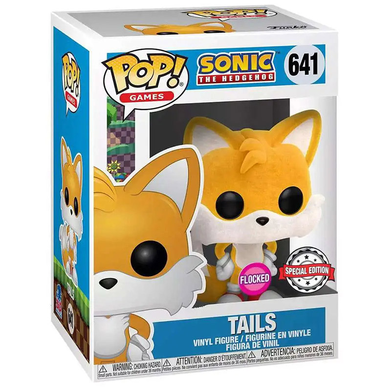 Figurine Pop Tails flocked (Sonic the Hedgehog)