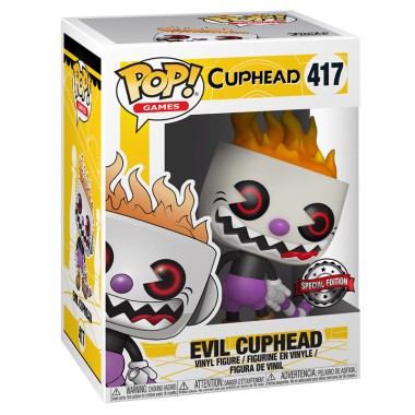 Figurine Pop Evil Cuphead (Cuphead)