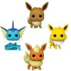 Figurines Pop Eevee, Vaporeon, Jolteon et Flareon (Pokemon)