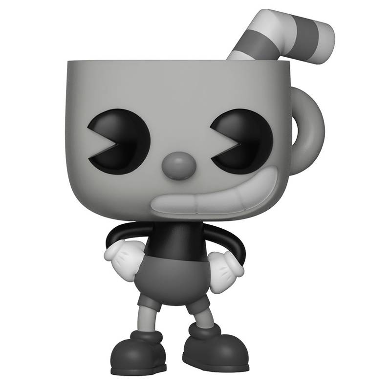 Figurine Pop Cuphead chase black and white (Cuphead)