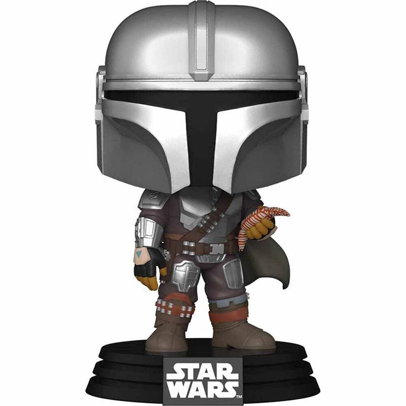 Figurine Pop The Mandalorian with pouch (Star Wars The Book of Boba Fett)